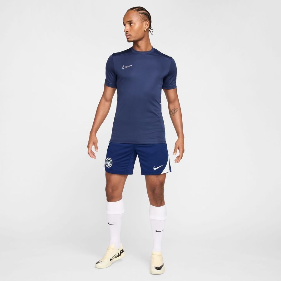 Inter Shorts Dri FIT Strike Void/Ghost Aqua Training Blue Uniform