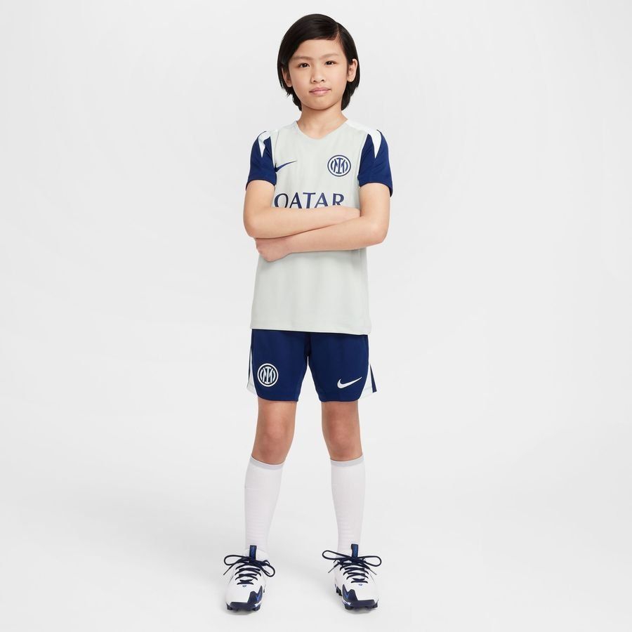 Inter Shorts Dri FIT Strike Void/Ghost Aqua Training Kids Blue Apparel