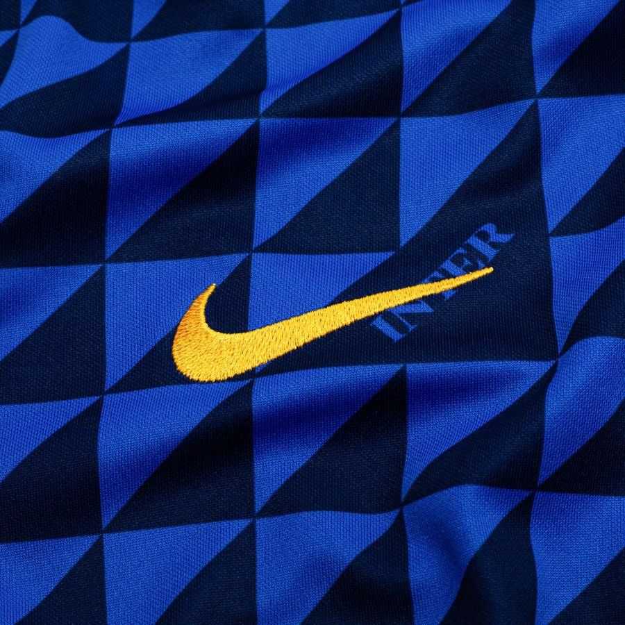 Inter Pre Match Lyon Blue/Black/University Training Gold Uniform T