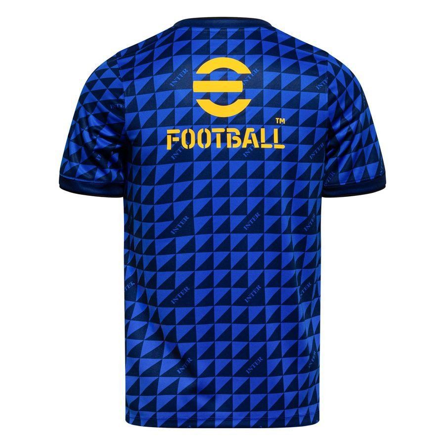 Inter Pre Match Lyon Blue/Black/University Training Gold Uniform T