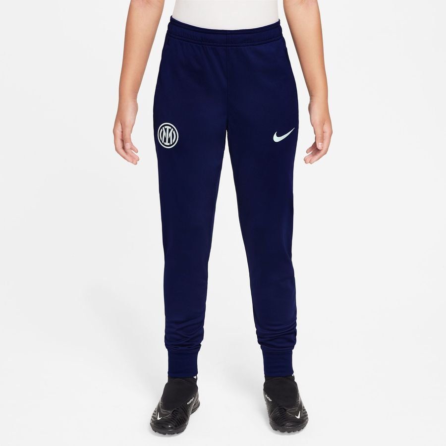 Inter Trousers Dri FIT Strike Void/Ghost Aqua Training Kids Blue Uniform