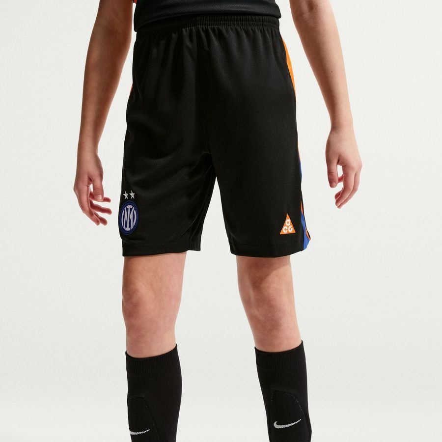 Inter ACG Shorts Fourth Kids Kit X 2025/26