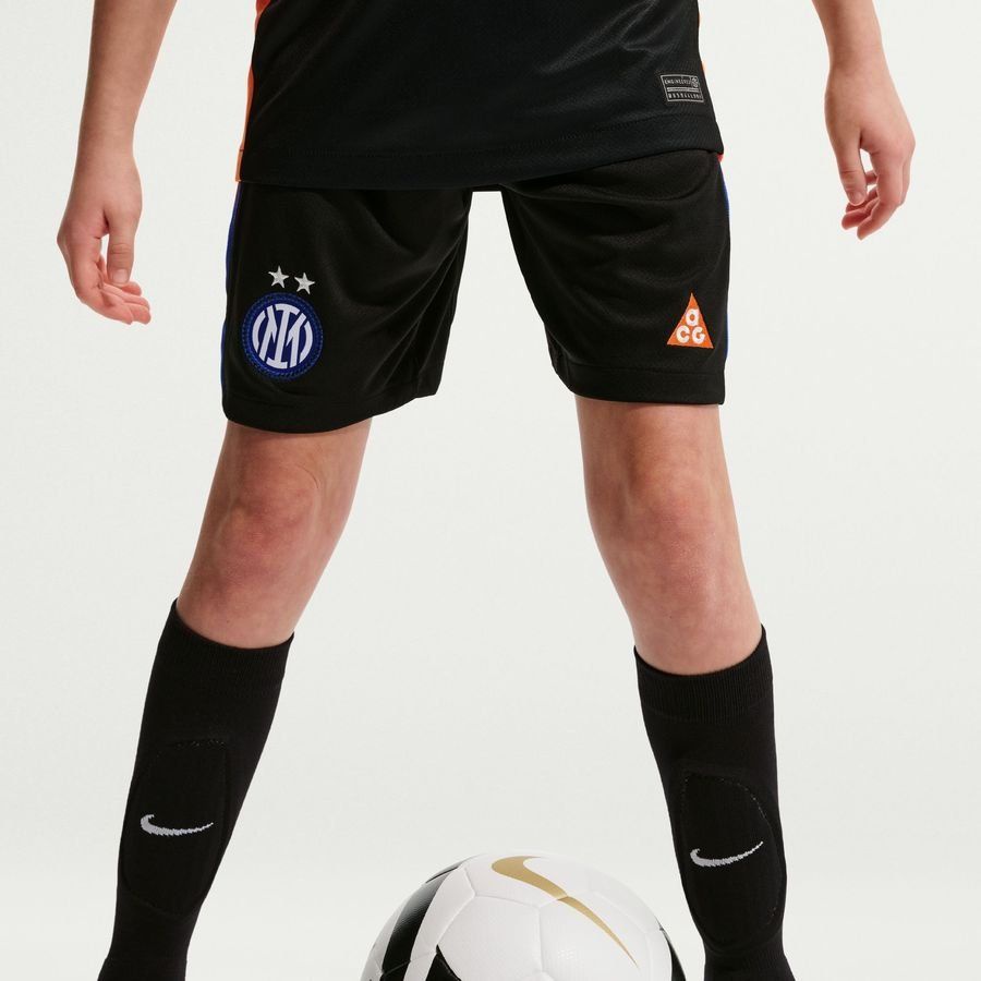 Inter ACG Shorts Fourth Kids Kit X 2025/26