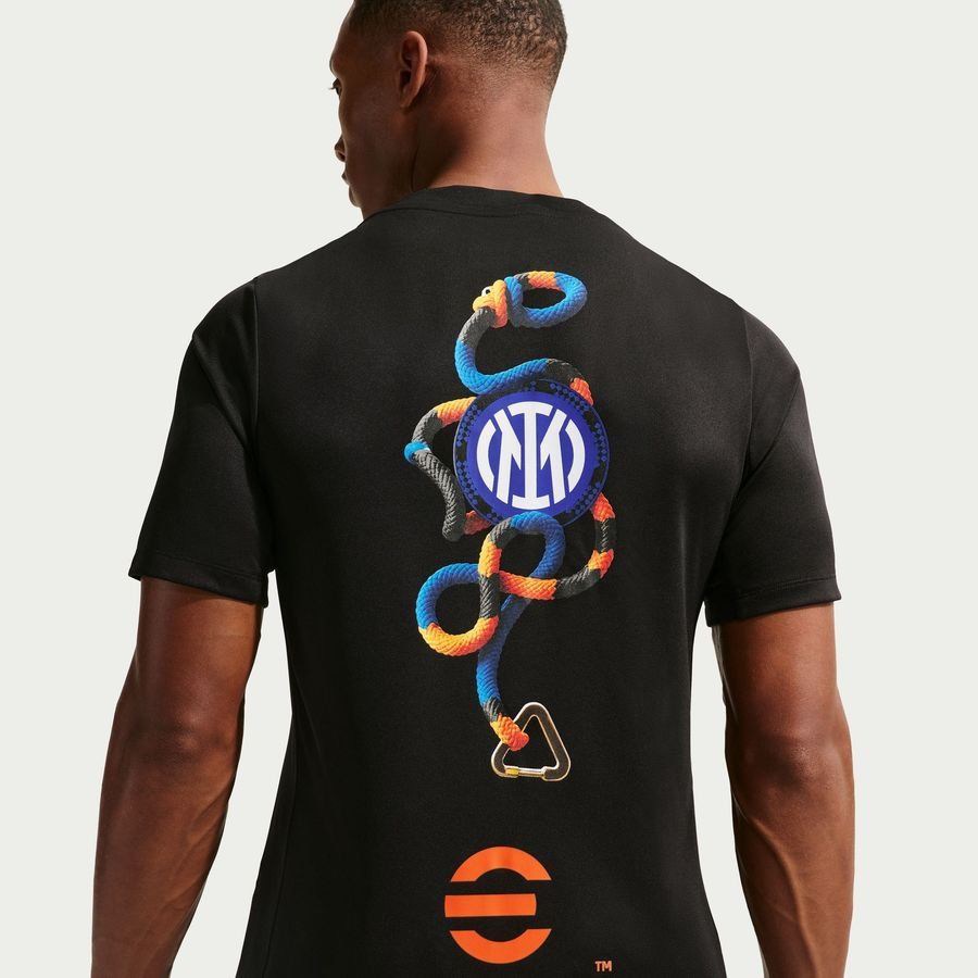Inter ACG Dri FIT Academy Pro Pre Match Black/Safety Training Orange Apparel X