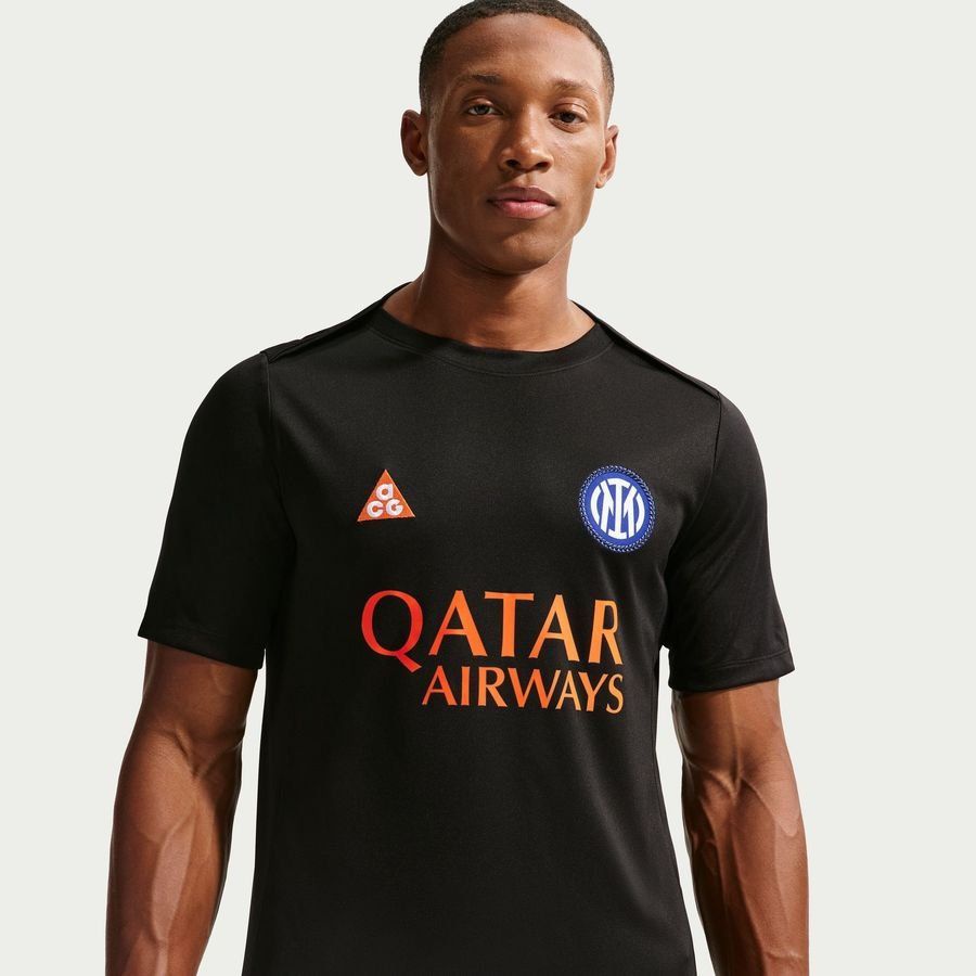 Inter ACG Dri FIT Academy Pro Pre Match Black/Safety Training Orange Apparel X