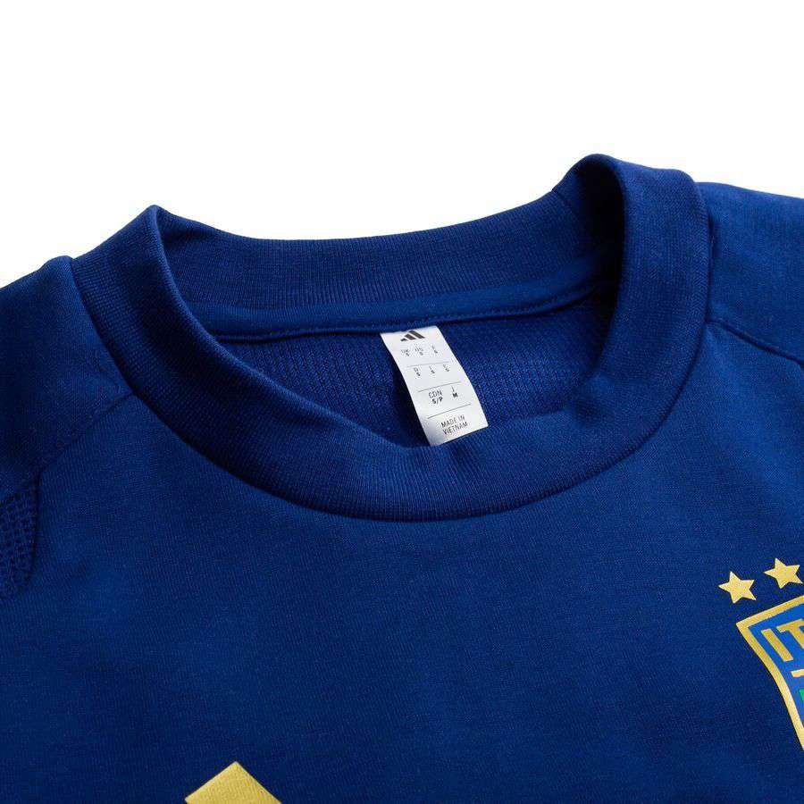 Italy Sweatshirt Tiro Travel Victory 26 Blue Kit