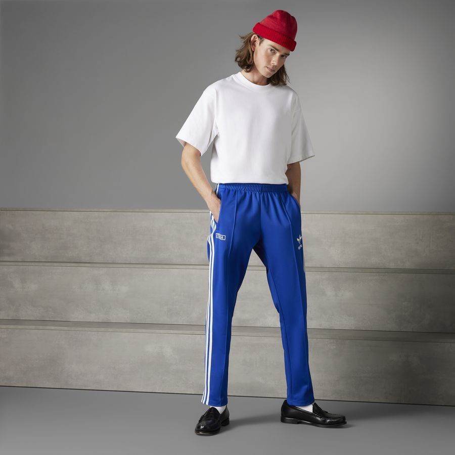 Italy Track Pants OG Beckenbauer Royal Blue Uniform