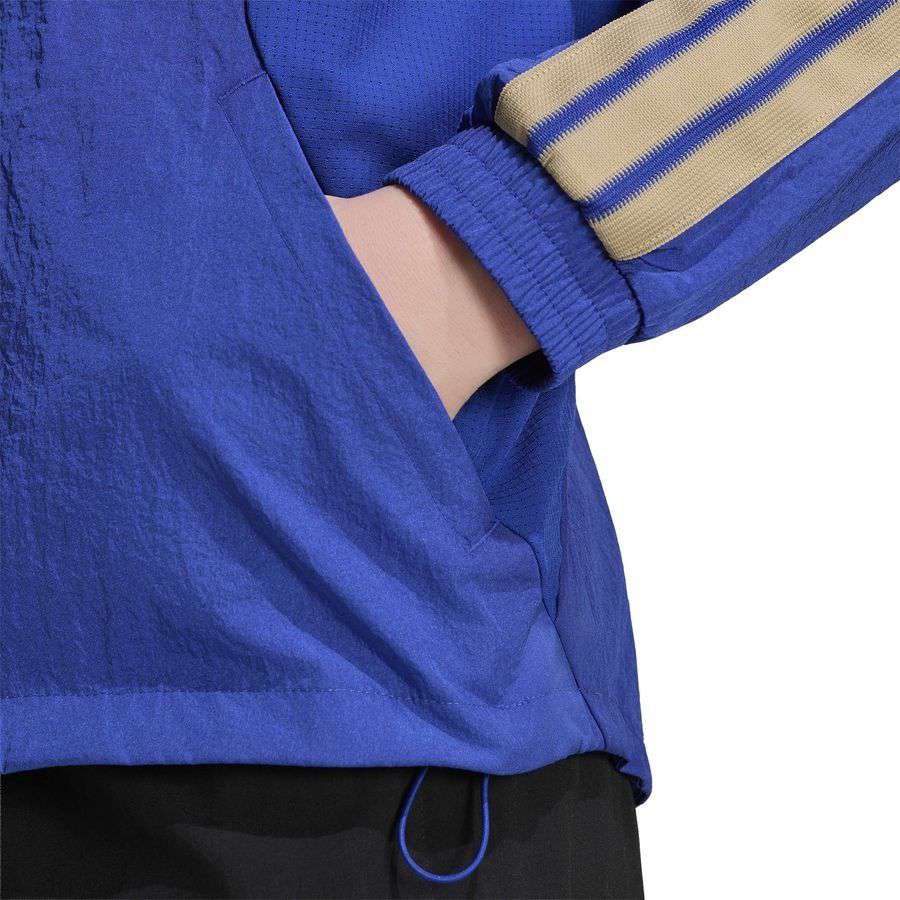 Italy Jacket Anthem Training Kids Blue Uniform