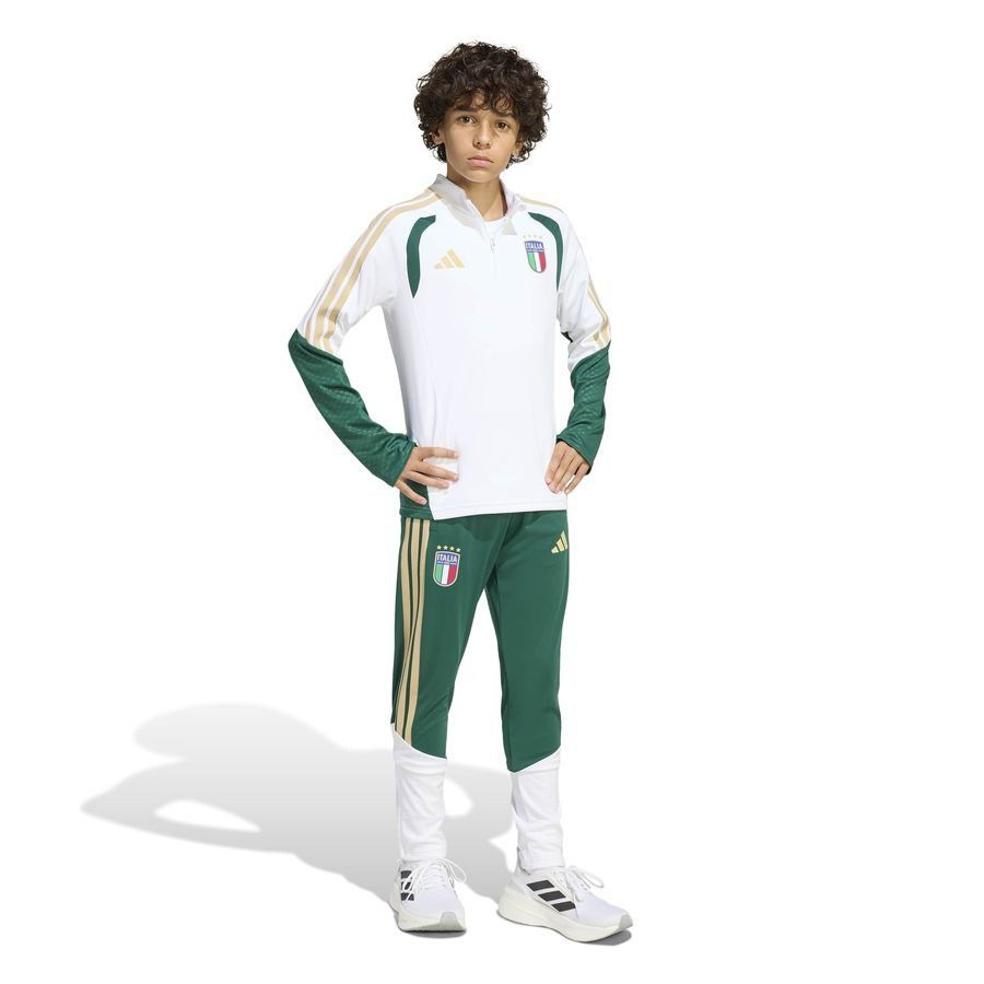 Italy Tiro 26 Training Kids White Jersey