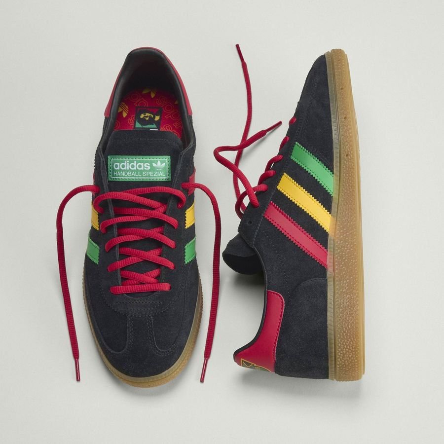 Jamaica Spezial IN Core Black/Pure Ruby/Bold Gold Kit
