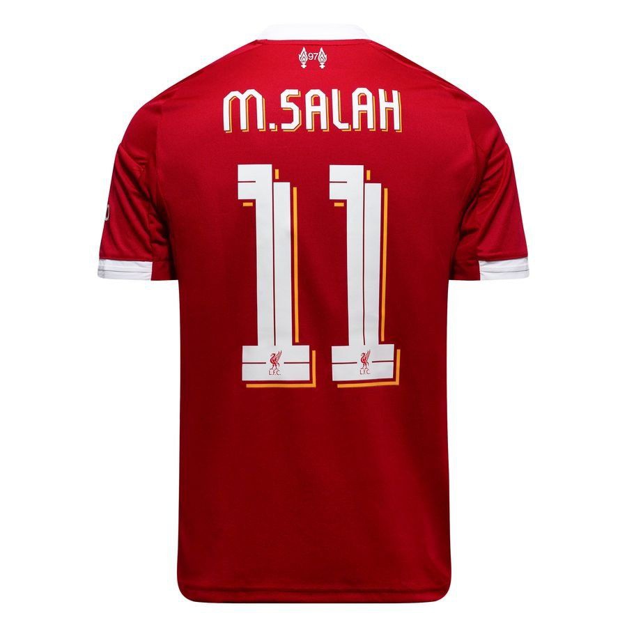 Liverpool League M.SALAH 11 Home Champions Jersey 2025/26
