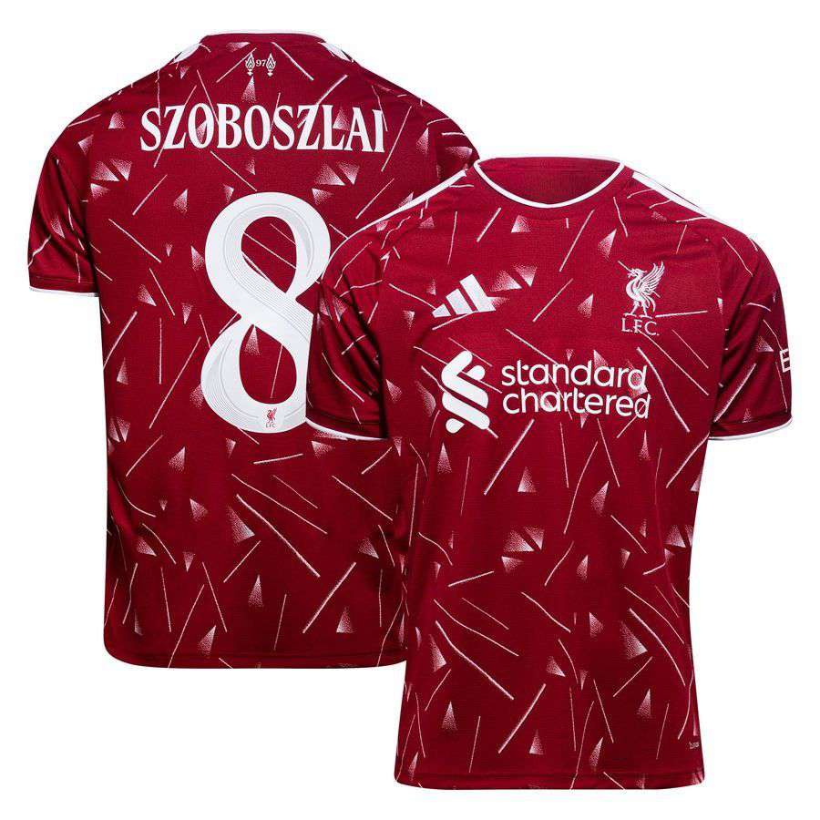 Liverpool League SZOBOSZLAI 8 Home Champions Uniform 2026/27