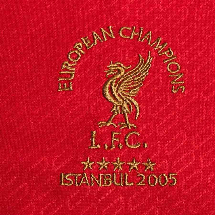 2005 Liverpool Istanbul Home Uniform