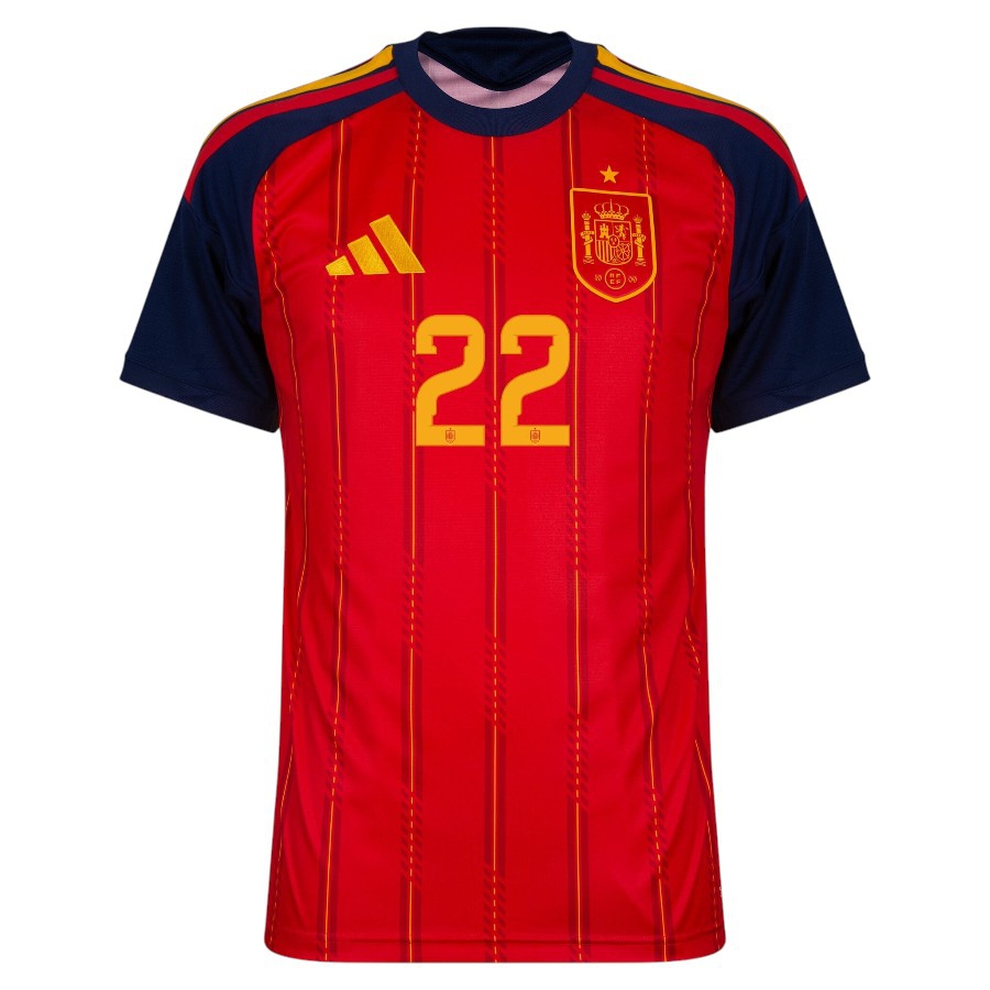 2026 2027 Spain Cubarsi Home Apparel Jersey