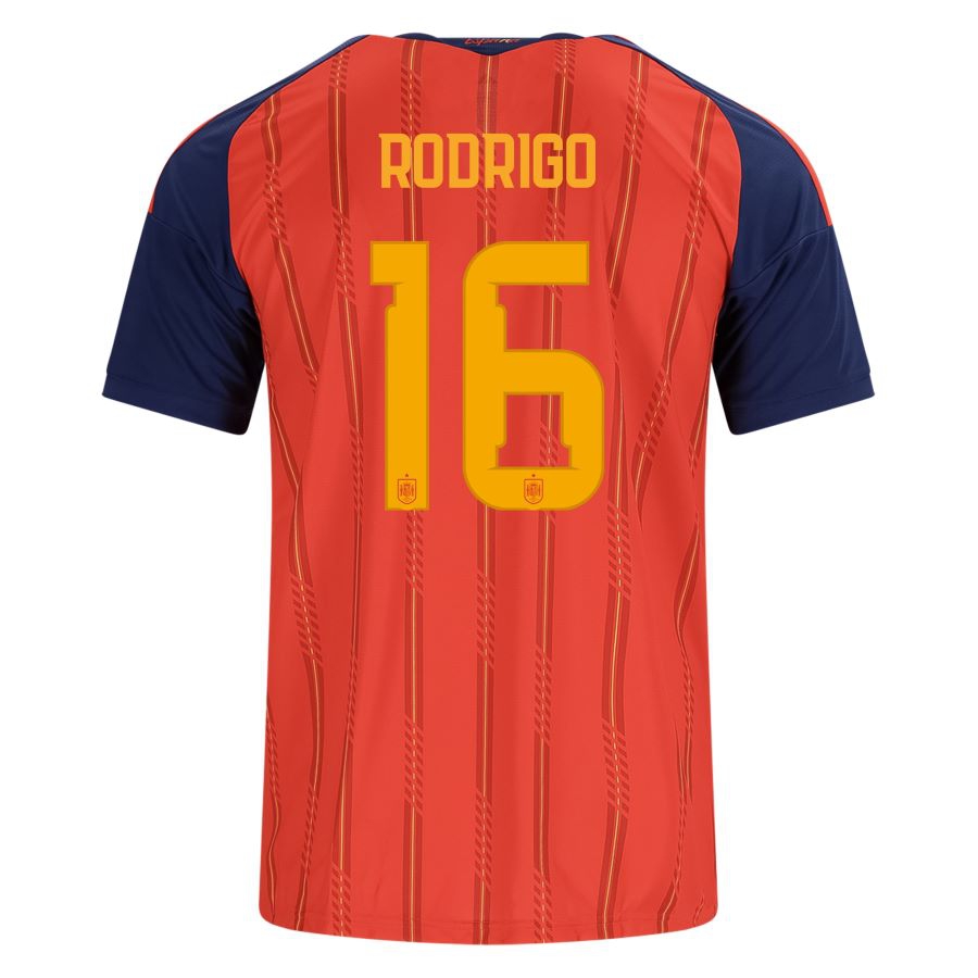 2026 2027 Spain Rodrigo Home Uniform Jersey