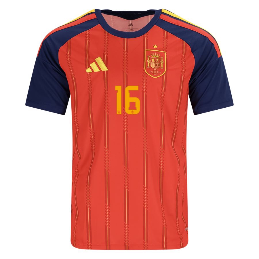 2026 2027 Spain Rodrigo Home Uniform Jersey