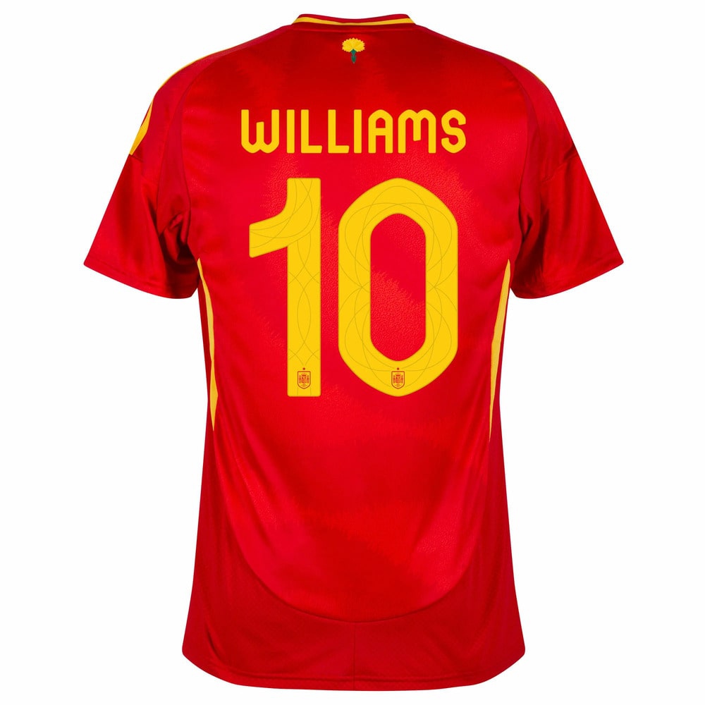 2024 2025 Spain Williams Home Apparel Jersey