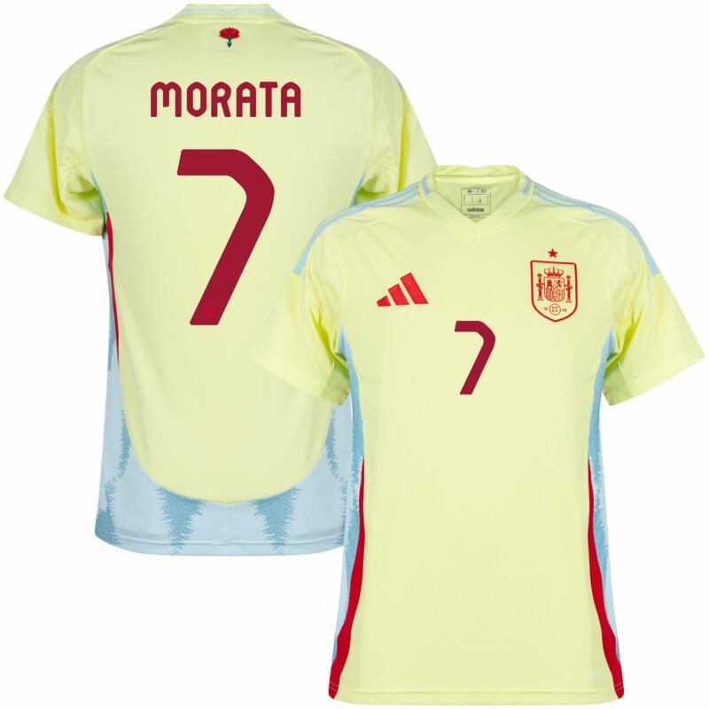2024 2025 Spain Morata Away Apparel Jersey