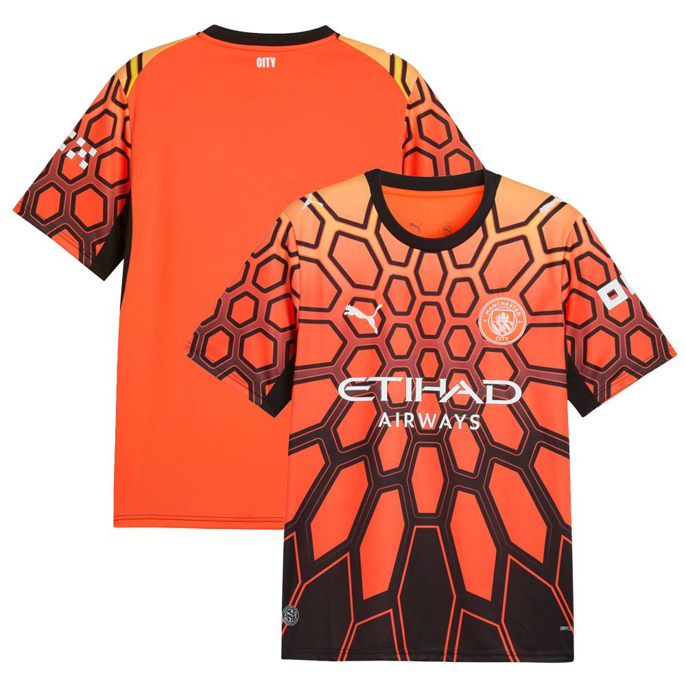 Manchester City Goalkeeper Orange Jersey 26/27