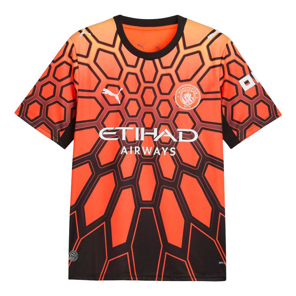 Manchester City Goalkeeper Orange Jersey 26/27