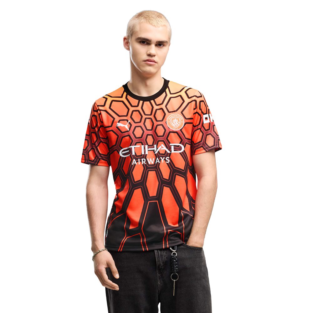 Manchester City Goalkeeper Orange Jersey 26/27