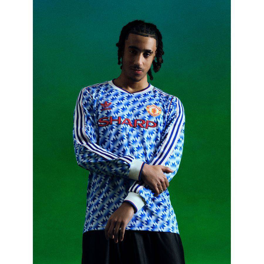 Manchester United Long Sleeves Away Uniform 1990/92