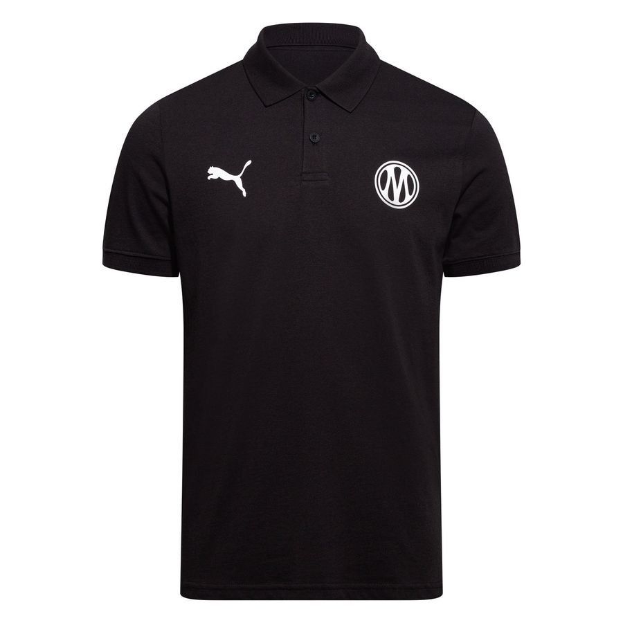 Marseille Polo Black/White Apparel ftblESS