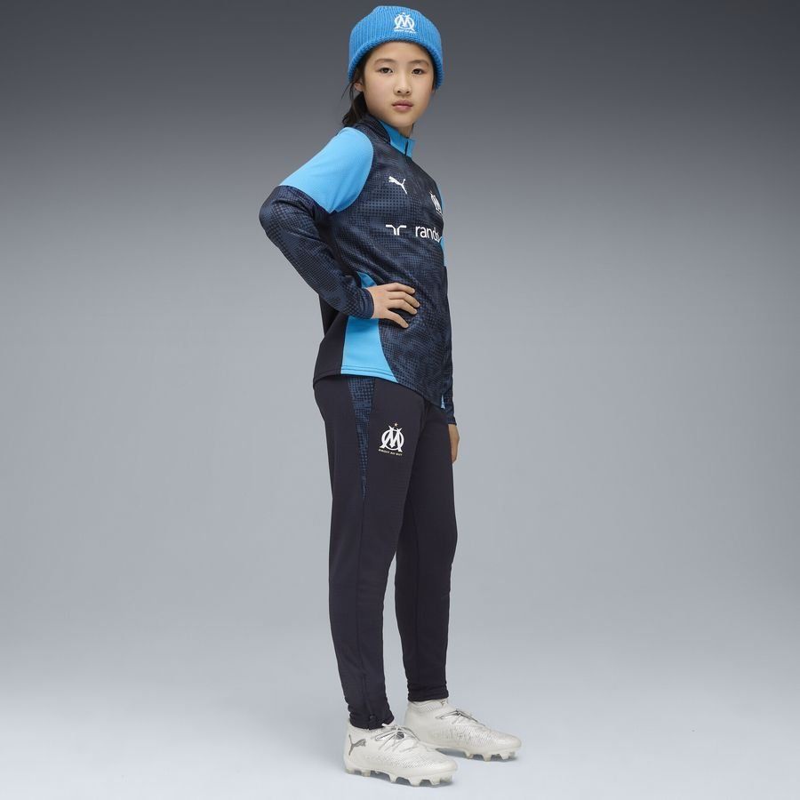 Marseille Zip New Navy/Bleu Azur Training Kids Uniform 1/4
