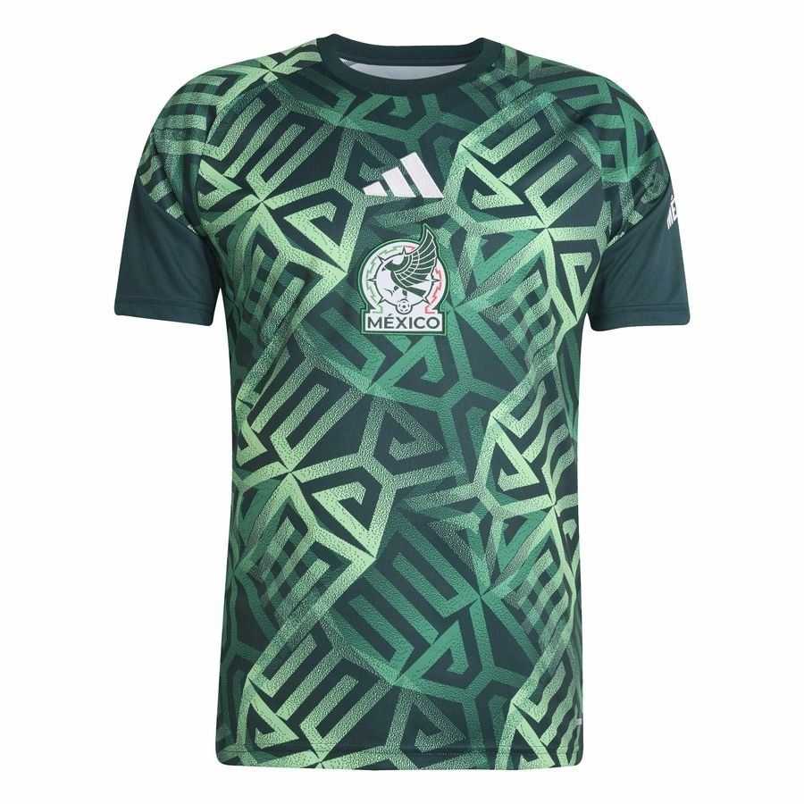 Mexico Pre Match Training Green Uniform T
