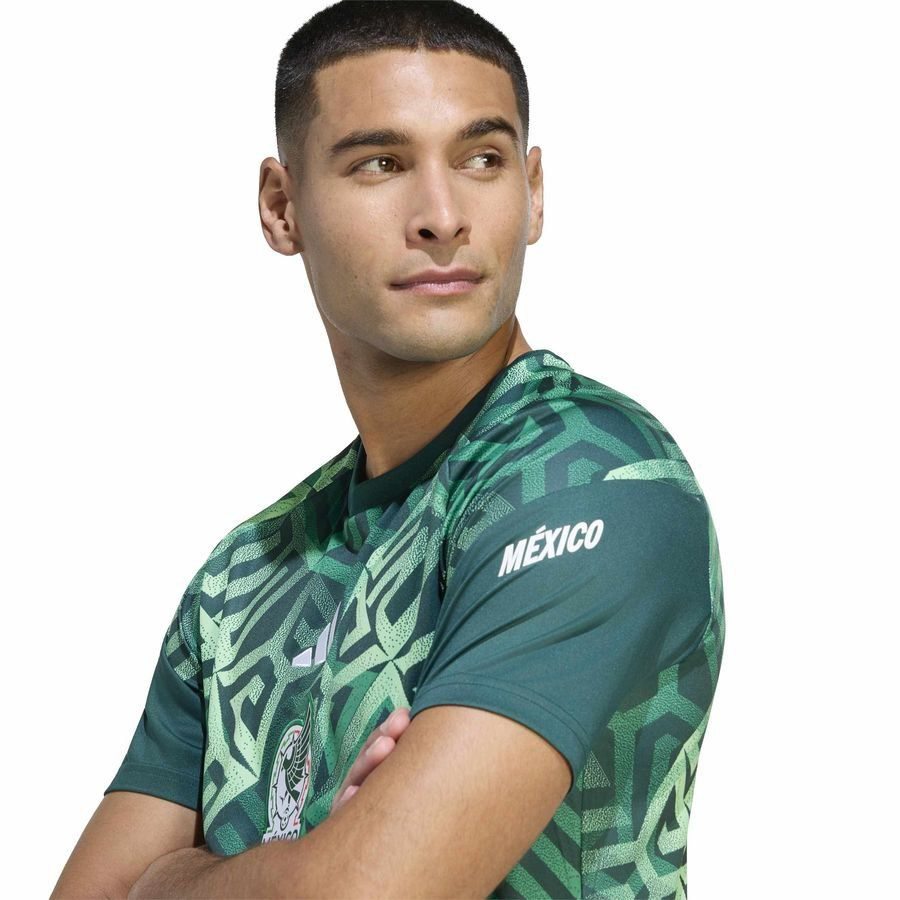Mexico Pre Match Training Green Uniform T