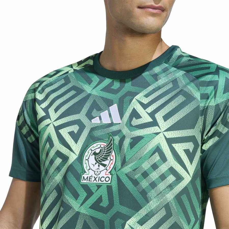 Mexico Pre Match Training Green Uniform T