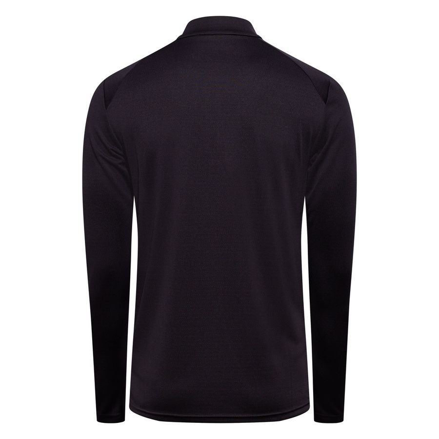 Milan Zip Flat Dark Gray/For All Time Training Red Jersey 1/4