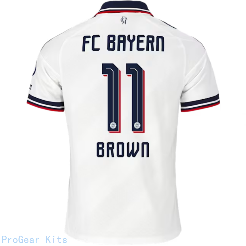 [BSJH] Bayern Munich Nathaniel #11 Away Brown Jersey 26/27