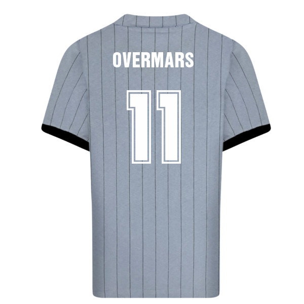 [BSJ] Netherlands Retro Shirt Away Kit 1983 (OVERMARS 11) Jersey