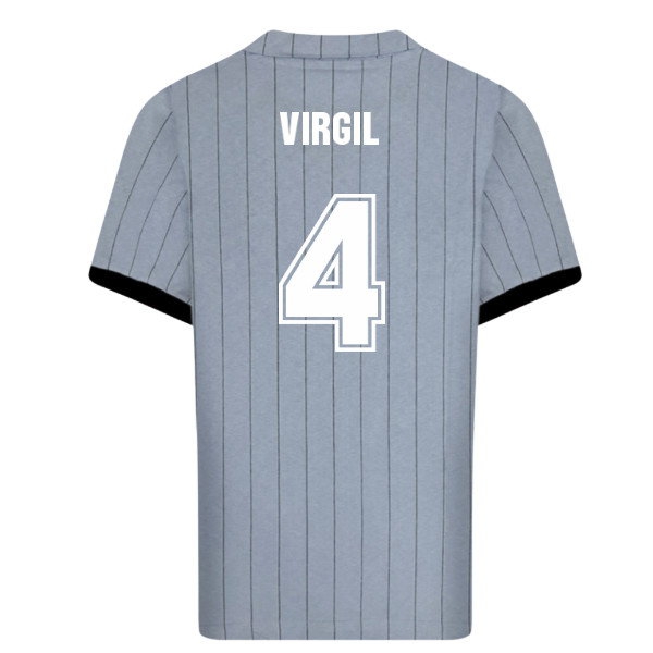 [BSJ] Netherlands Retro Shirt Away Uniform 1983 (Virgil 4) Jersey