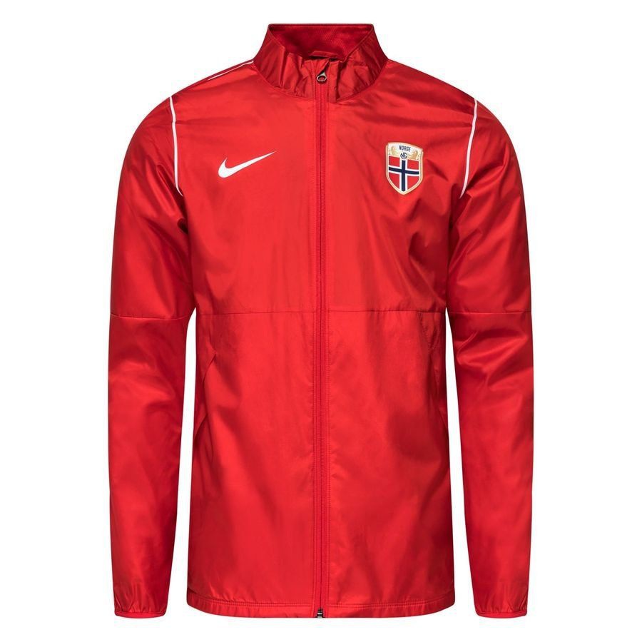 Norway Rain Jacket Repel Park University Red/White 20 Kids Apparel