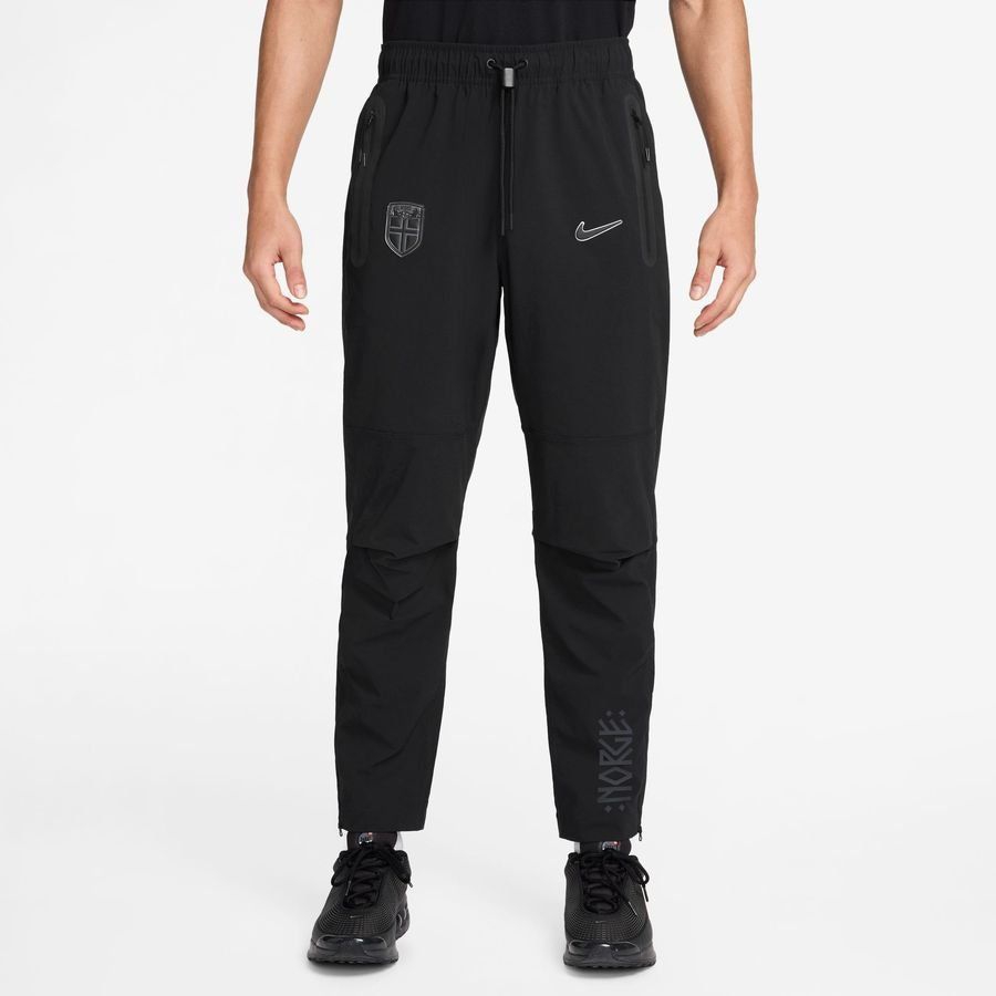 2026 Norway Trousers Tech Woven World Cup Black/Anthracite Training Apparel
