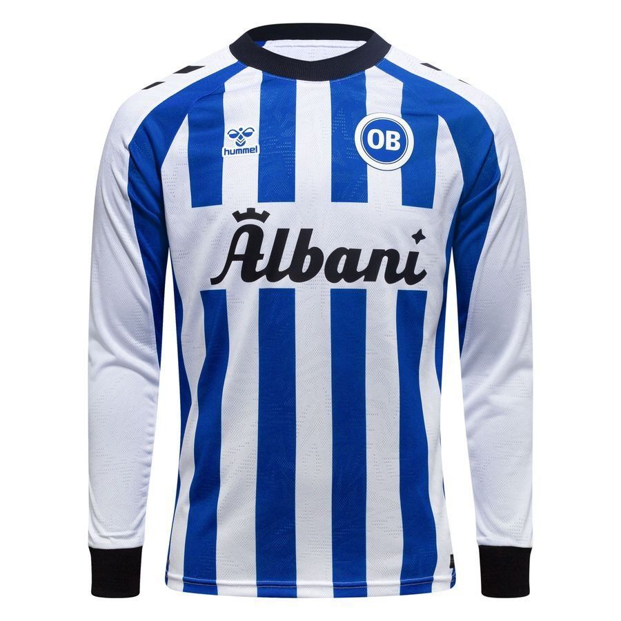 Odense Boldklub Long Sleeves Home Uniform 2026/27