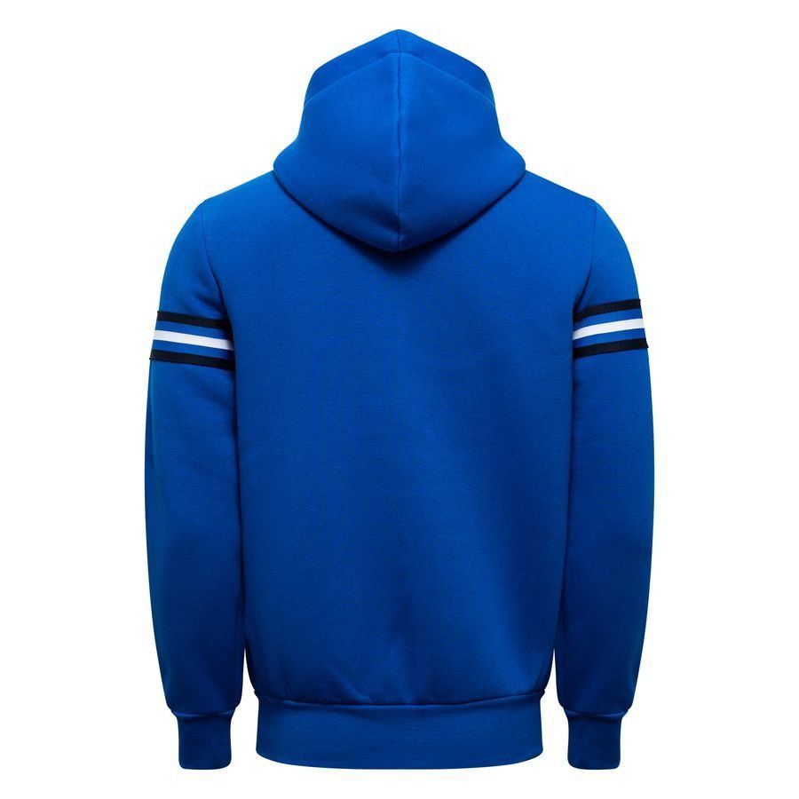Odense Boldklub Hoodie Premium Zip Kids Blue Apparel
