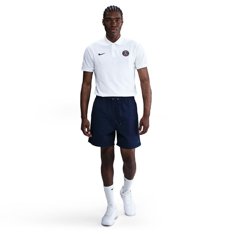 Paris Saint Germain Polo Dri FIT White/Midnight Navy Kit 2.0