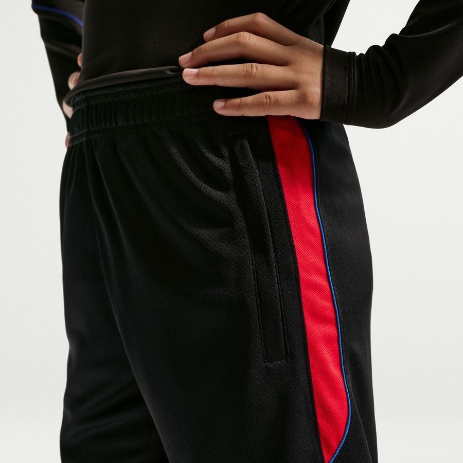 Paris Saint Germain Shorts Dri FIT Strike Black/Global Training Kids Red Uniform