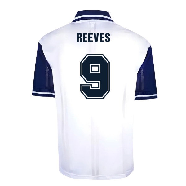 [BSJ] Preston North End Retro Football Shirt Home Apparel 1996 (Reeves 9) Jersey