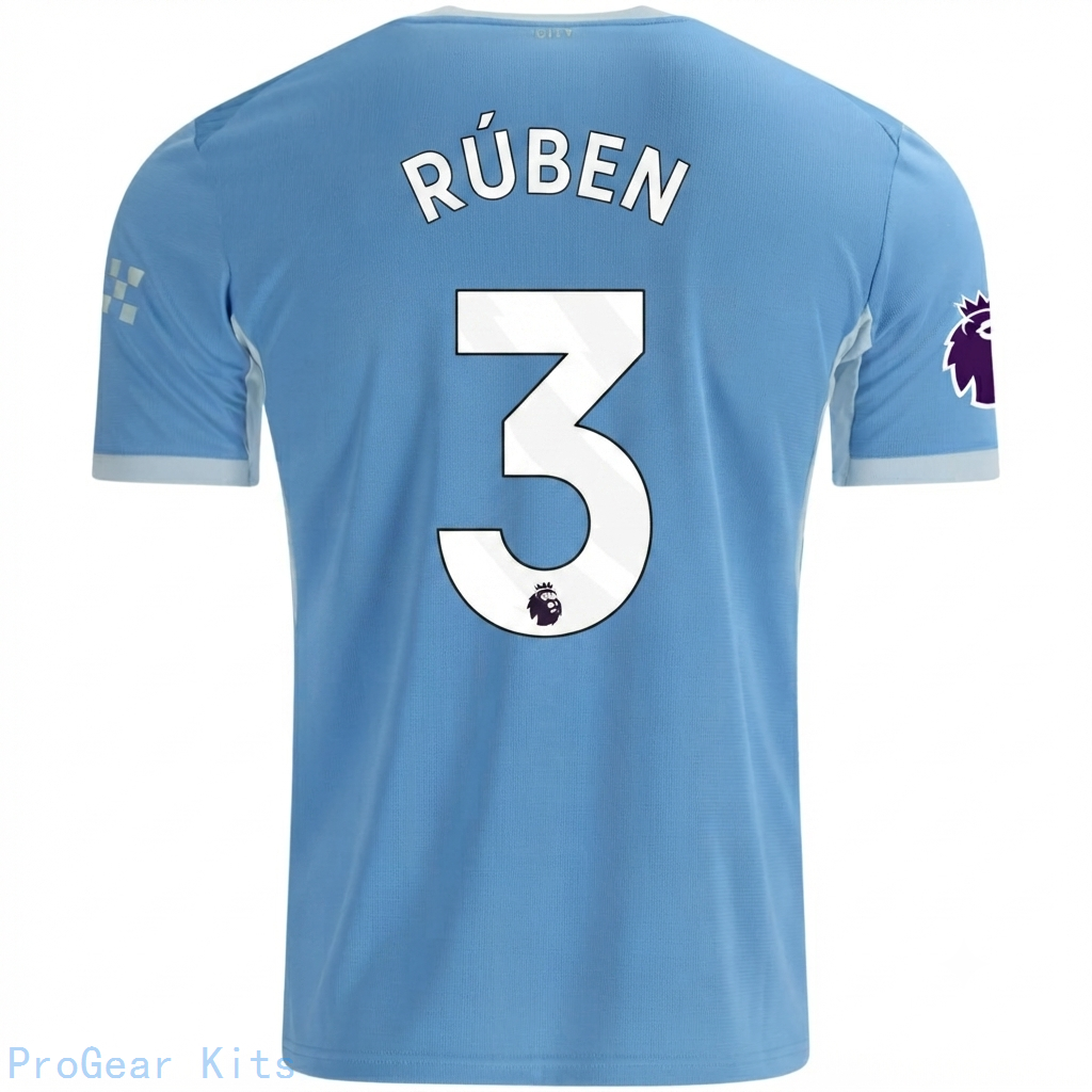 [BSJH] Manchester City R?oben Dias #3 Home Jersey 26/27