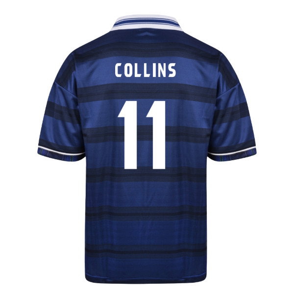 [BSJ] Score Draw Scotland World Cup Finals Retro Football Shirt Kit 1998 (Collins 11)