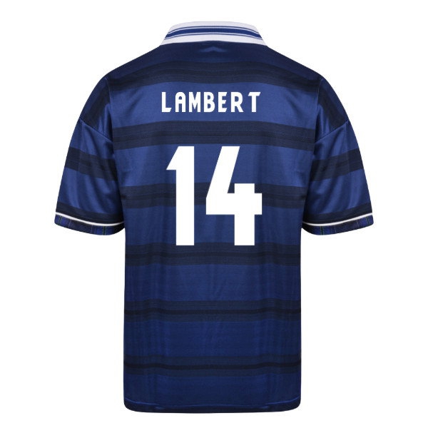 [BSJ] Score Draw Scotland World Cup Finals Retro Football Shirt Kit 1998 (Lambert 14)
