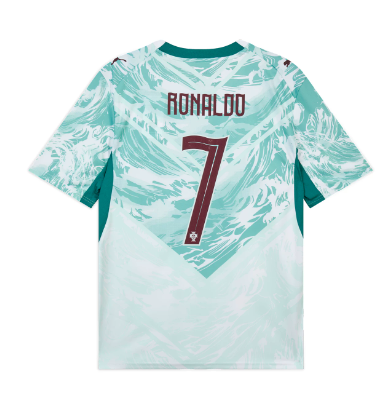 Portugal Ronaldo #7 Away Jersey 2026 World Cup Youth