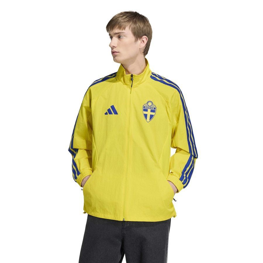 2026 Sweden Jacket Anthem OG World Cup Home Yellow Kit
