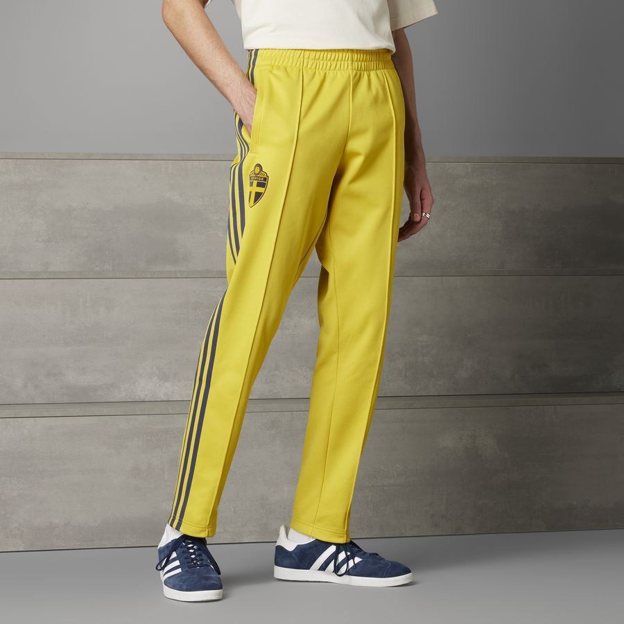 Sweden Track Pants OG Beckenbauer Yellow Uniform