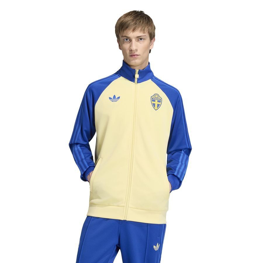 2026 Sweden Track OG World Cup Almost Yellow/Royal Blue Apparel