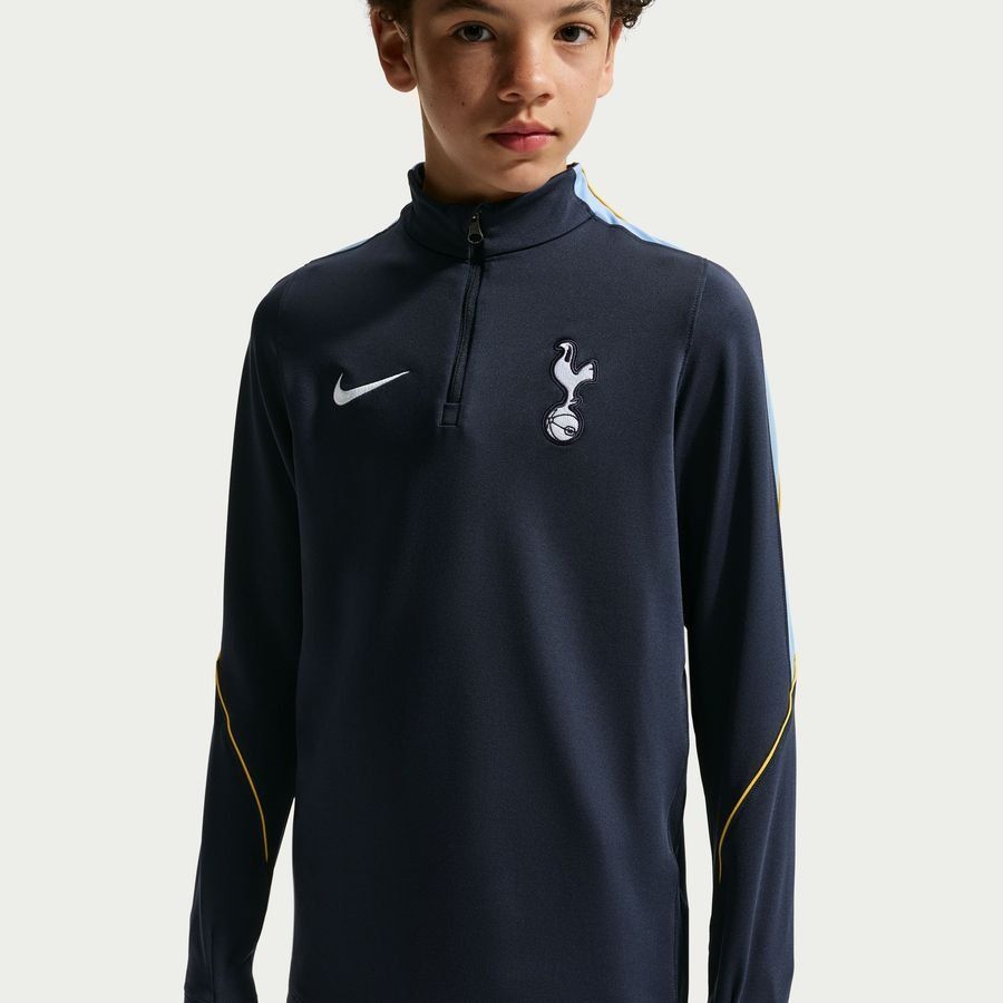 Tottenham Dri FIT Strike Drill Obsidian/Light Blue/White Training Kids Kit